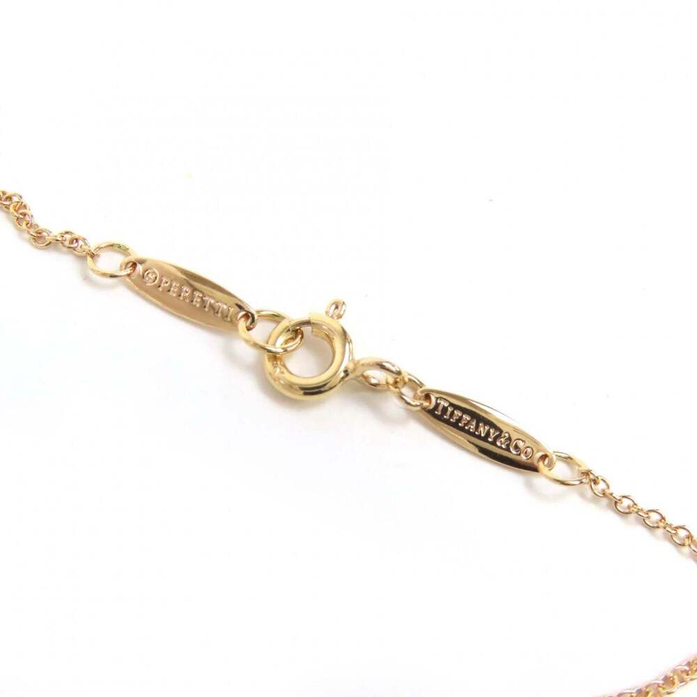 TIFFANY Gold Diamond Charm Bracelet - Picture 5 of 6